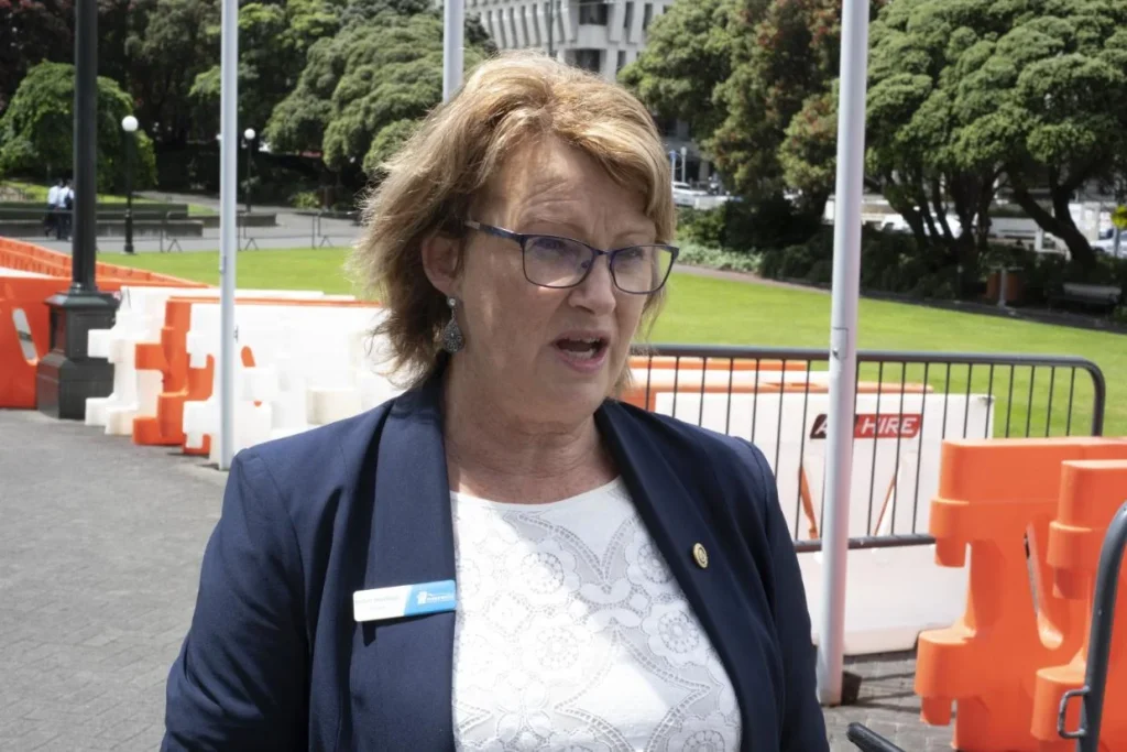Helen Worboys is mayor of Manawatū, where the projected 2034 water charges are among the lowest nationally.